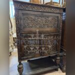 Бар/Шкаф кабинетный в стиле ренессанс 9