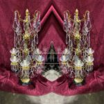 Лампа настольная в форме подсвечника/Жирандоль 2 штуки 5