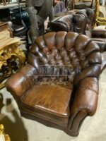 Кресло кабинетное винтажное 9