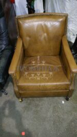 Кресло кабинетное в английском стиле 5