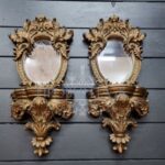 Консоль/Полка и Зеркало в стиле венецианского барокко 2 штуки 14