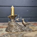 Подсвечник винтажный с птицей 7