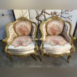 Кресло в стиле венецианского барокко 2 штуки 6