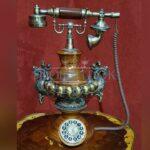 Телефон настольный винтажный 10