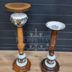 Комплект: Постамент/Колонна и Пепельница напольная 20