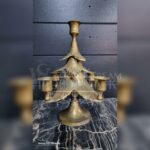 Подсвечник в форме елки винтажный 10