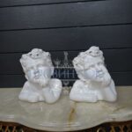 Ваза винтажная в форме Путти 2 штуки 7