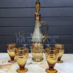 Набор: графин/Декантер и бокал/стакан 4 штуки 13