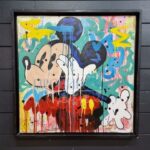 Картина винтажная Микки Маус 9