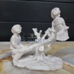 Статуэтка/Скульптурная композиция Дети на качелях 8