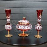 Комплект: Ваза/Конфетница 3 штуки 23