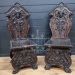 Стул Скабелло в стиле ренессанс 2 штуки 12