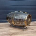 Бочка/Подставка для бутылок в форме бочки 12