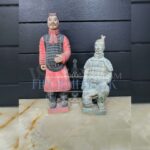 Скульптура/Статуя Воин/Стражник в восточном стиле 2 штуки 12