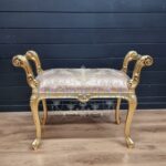 Пуф/банкетка/табурет в стиле венецианского барокко от фабрики Silik 14