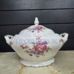 Блюдо с крышкой/Супница винтажная 8