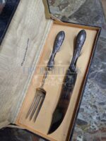 Набор для мяса: нож и вилка в оригинальной упаковке 24