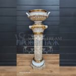 Ваза на Постаменте/Колонна/Подставка в стиле венецианского барокко 13