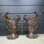 Ваза в стиле барокко 2 штуки 9