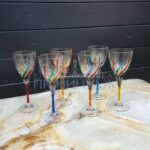 Набор: Бокал/Фужер 10 штук Мурано 19