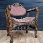 Кресло курульное/табурет в стиле ренессанс 12