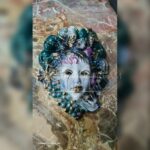 Декоративный элемент/Маска венецианская 9