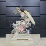 Статуэтка/Скульптурная композиция Павлин на ветке 9