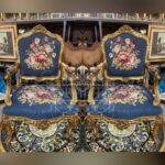 Кресло в стиле Людовика XIV 2 штуки 10