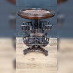 Стол/Подставка с полками винтажная 16