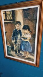 Картина винтажная/Дети 10