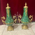 Ваза с крышкой в стиле Людовика XVI 2 штуки 9