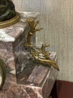 Часы каминные антикварные со скульптурой 26