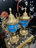 Ваза с крышкой в стиле Людовика XVI 2 штуки 10