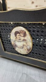 Газетница/журнальница/подставка винтажная 18