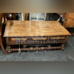 Стол журнальный/кофейный винтажный 12