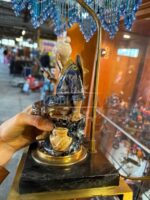 Лампа настольная со статуэткой в восточном стиле 6