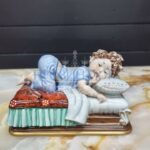 Статуэтка/Скульптурная композиция Спящий мальчик от Каподимонте 14