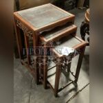Сет: Стол/подставка 3 штуки в восточном стиле 6