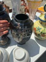 Ваза с крышкой в стиле шинуазри 2 штуки 14