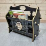 Газетница/журнальница/подставка винтажная 12