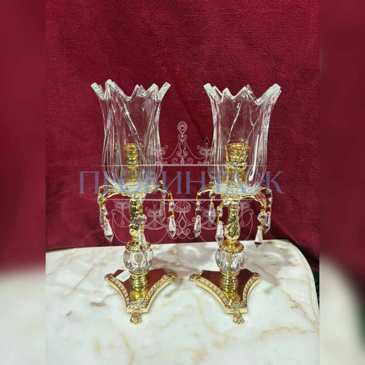 Подсвечник винтажный 2 штуки 3
