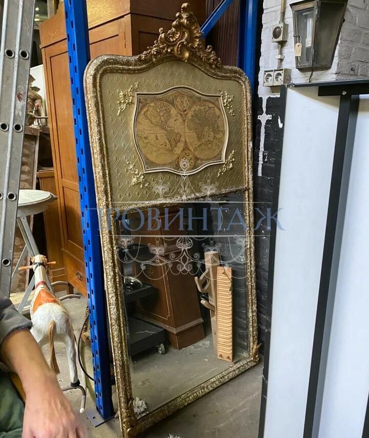 Зеркало настенное в стиле Людовика XV