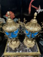 Ваза с крышкой в стиле Людовика XVI 2 штуки 11