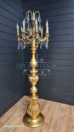 Торшер/Светильник напольный в дворцовом стиле 11