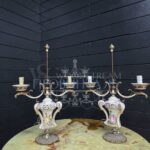 Подсвечник в стиле венецианского барокко Каподимонте 2 штуки 16