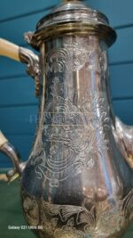 Чайник/Кофейник винтажный посеребренный (2 штуки) 26