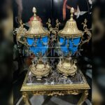 Ваза с крышкой в стиле Людовика XVI 2 штуки 8