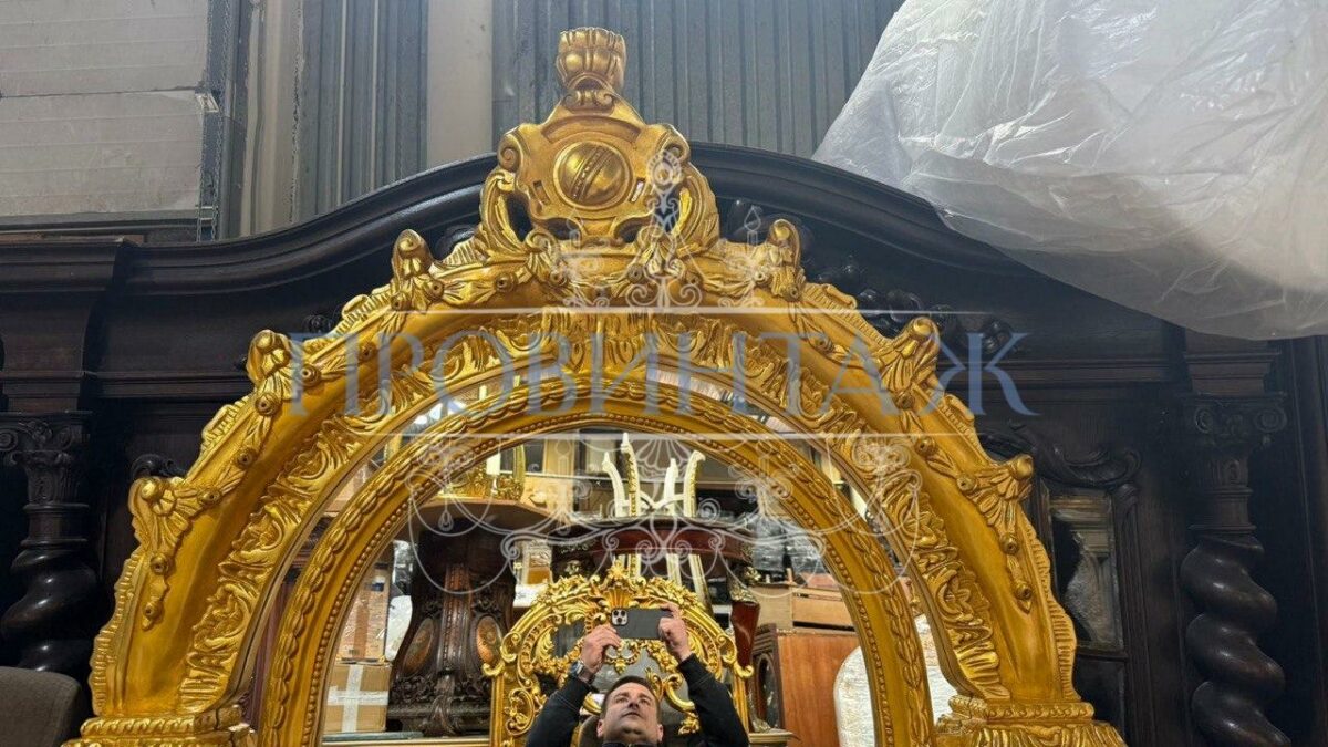 Зеркало в дворцовом стиле 9