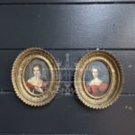 Картина/Миниатюра/Портрет Девушка 2 штуки 13