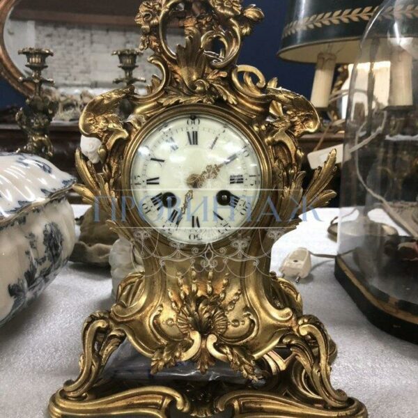 Часы каминные винтажные